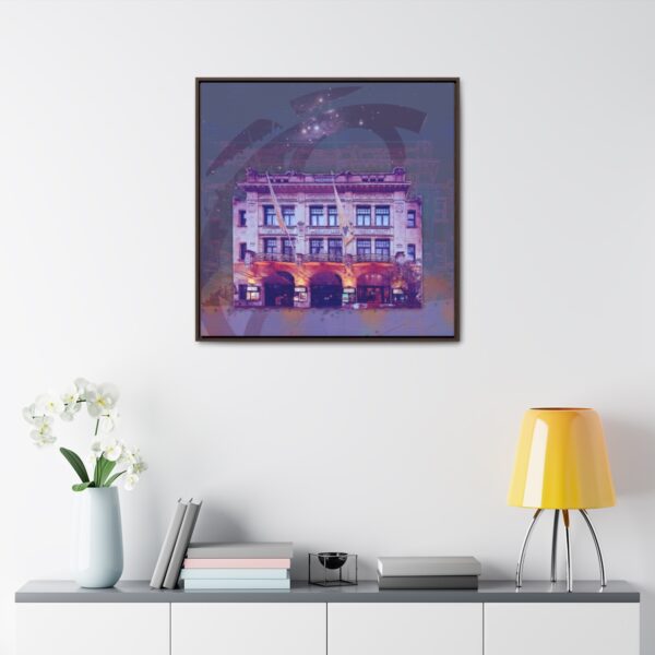 Buitenhof Theatre in The Hague - Gallery Canvas Wraps, Square Frame