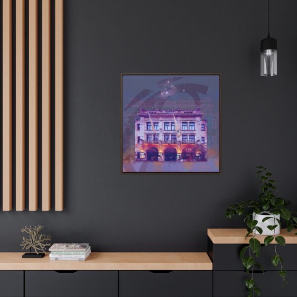 Buitenhof Theatre in The Hague - Gallery Canvas Wraps, Square Frame