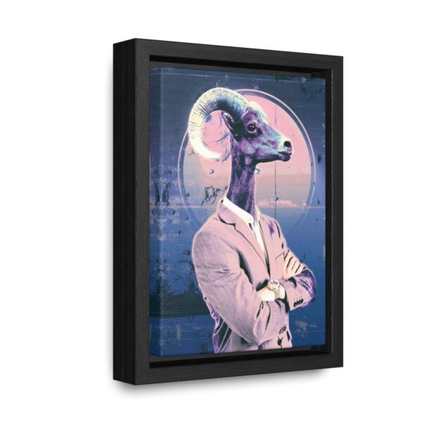 Tough Mr. Buck - Gallery Canvas Wraps, Vertical Frame