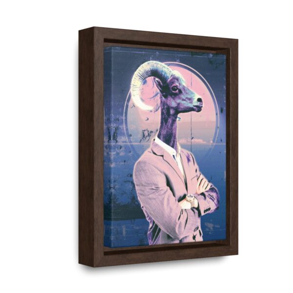 Tough Mr. Buck - Gallery Canvas Wraps, Vertical Frame
